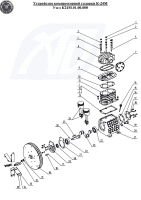 Анонс фото Запчасти для поршневого компрессора К24М Бежецк